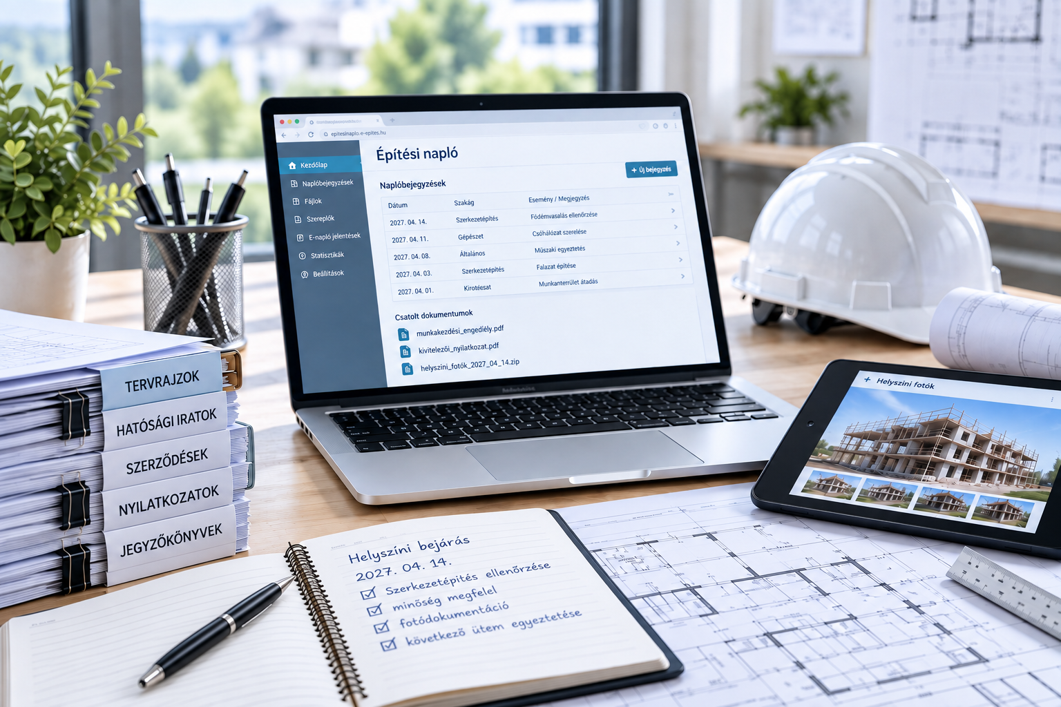 Construction Log (Site Diary) Management